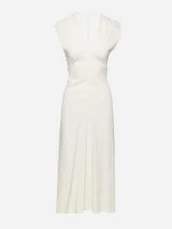 Plunge Drape Dress