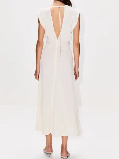Plunge Drape Dress