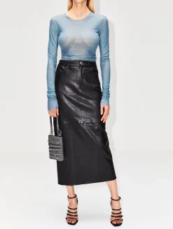 5 Pocket Long Skirt