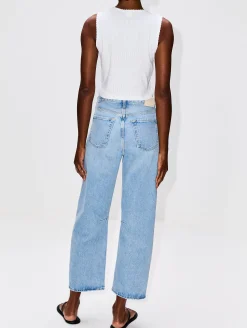 Pointelle Sleeveless Crew Top