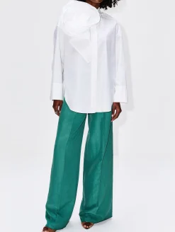 Poplin Power Blouse