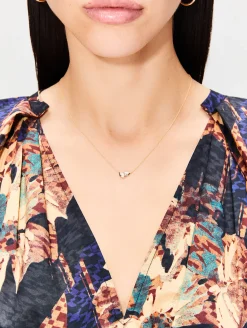 Poppy Two-Stone Pendant Necklace