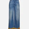 Print Trimmed Jean