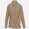 Printed Loose Fit Wrap Shirt