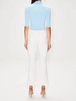 Pull On Cropped Flare Pant