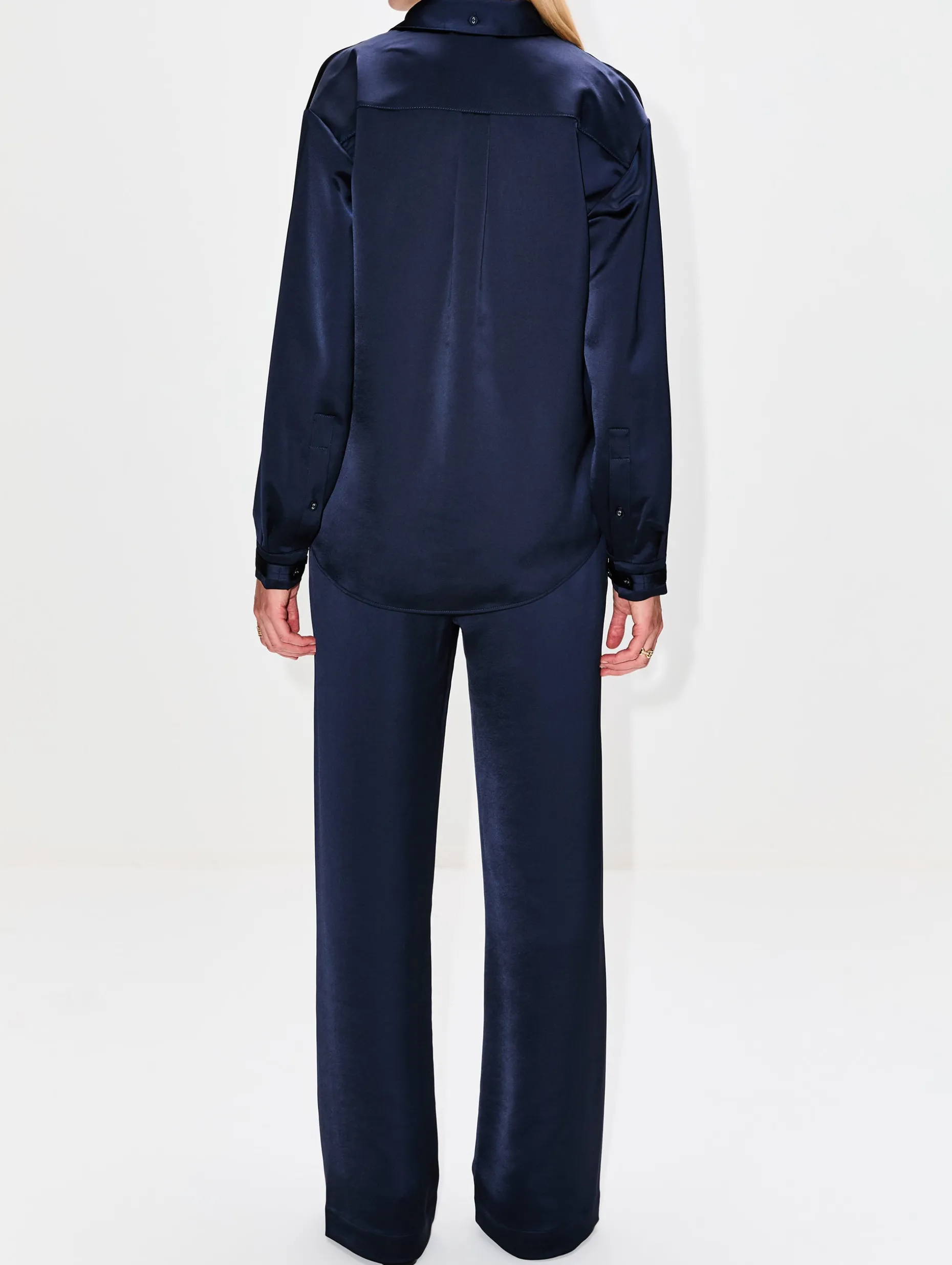 Raven Satin Shirt
