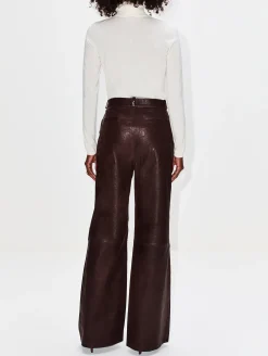 Relaxed Leather Trouser