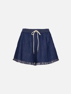 Rhiannon Fringe Denim Short