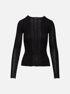 Rhiannon Rib Longsleeve Top
