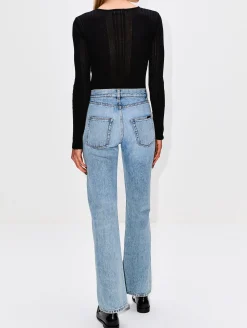 Rhiannon Rib Longsleeve Top