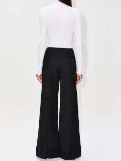 Ribbed Turtleneck Top