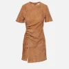 Robe Leather Dress