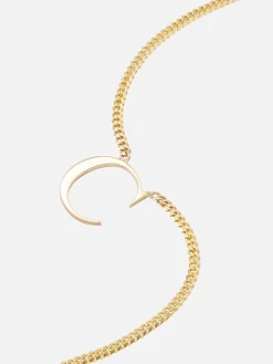 Roman Times Initial Necklace