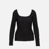 Round Neck Long Sleeve Top