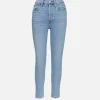 90s High Rise Ankle Crop Jean