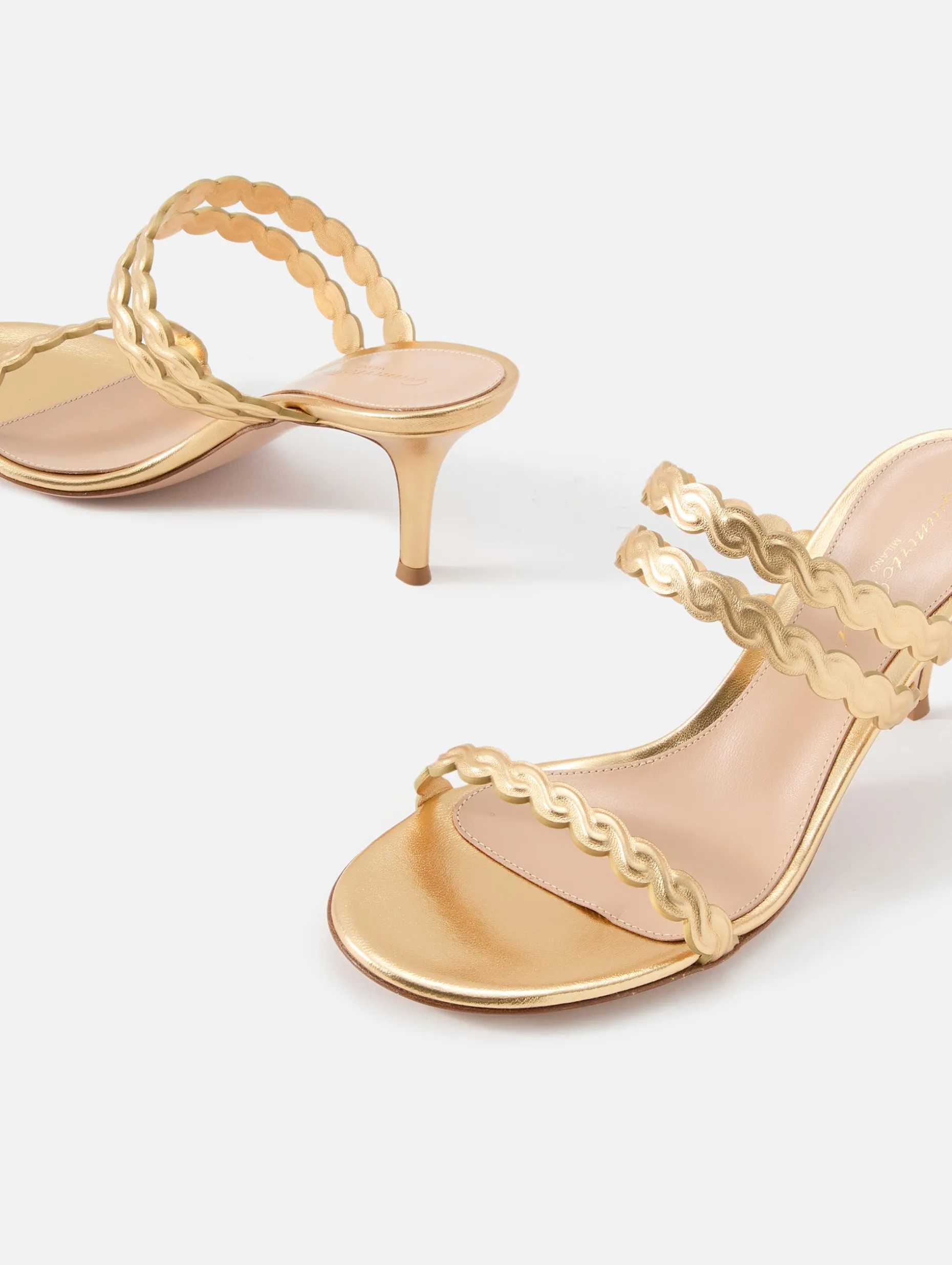 Scalloped Sandal 70mm