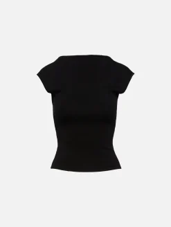 Sculpted Ballet Knit Top