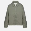 Short Quilted Blouson Jacket