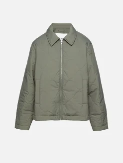 Short Quilted Blouson Jacket