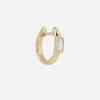 Single Classic Baguette Huggie Hoop