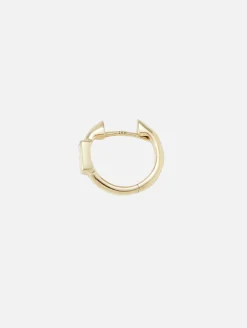 Single Classic Baguette Huggie Hoop