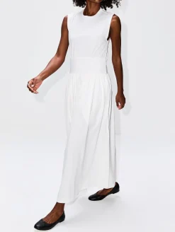 Sleeveless Cotton Tee Dress