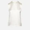 Sleeveless High Neck Top
