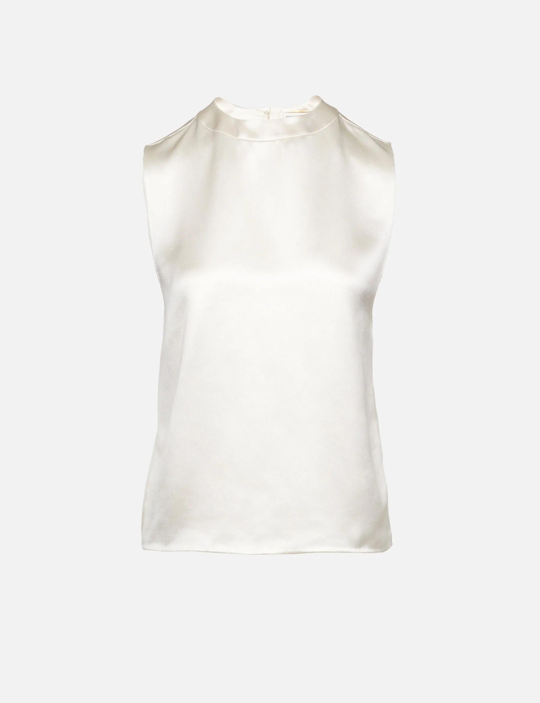 Sleeveless High Neck Top