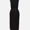 Sleeveless Midi Pencil Dress