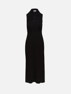 Sleeveless Polo Dress