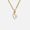 Small Single Initial La Firma Necklace