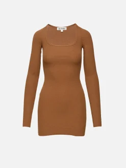 Square Neck Mini Dress