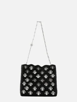Square Raffia Bag