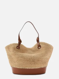 Squillo Raffia Tote