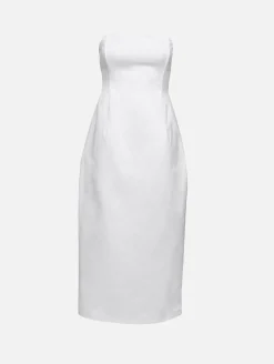 Strapless Midi Dress