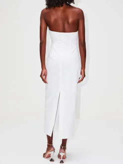 Strapless Midi Dress