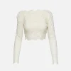 Stretch Lace Crop Top