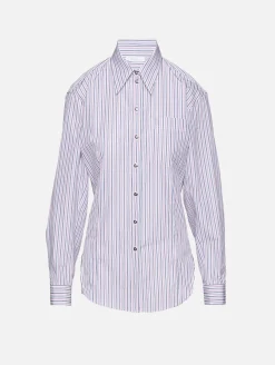 Stripe Button Up Top