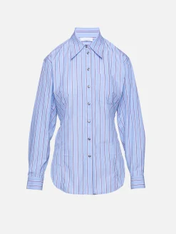 Stripe Button Up Top