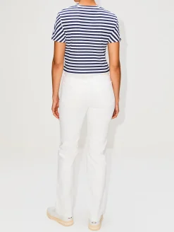 Striped Logo Tee