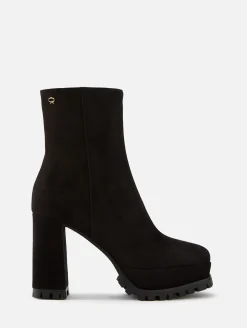 Suede Platform Boot 70mm