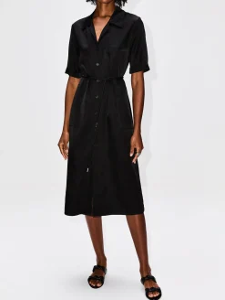 Tatum Camp Collar Midi Dress