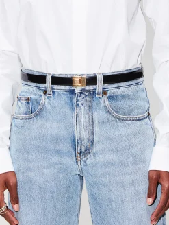 Thin Buckle Waist Belt