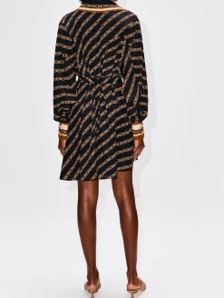 Tuck Mini Shirt Dress