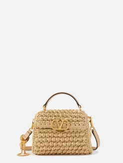 V Sling Mini Top Handle Bag