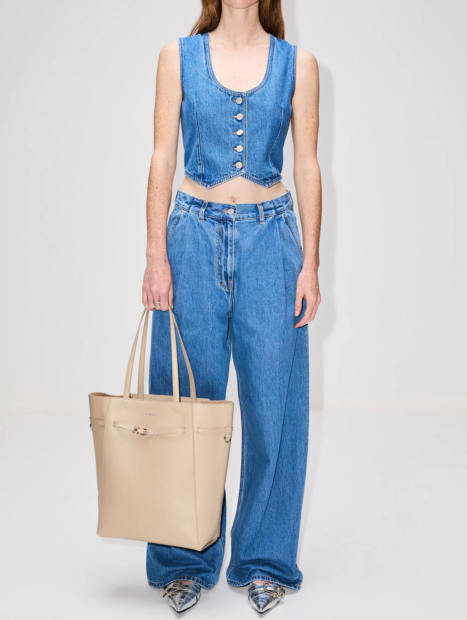 Voyou Denim Waist Coat