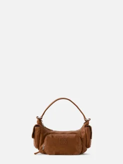 Washed Pocket Shoulder Bag