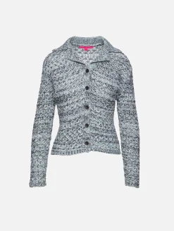 Wave Net Button Shirt