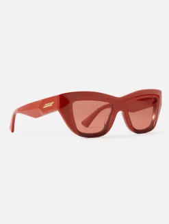 Wide Cat Eye Sunglasses