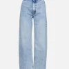 Wide Leg Column Jean